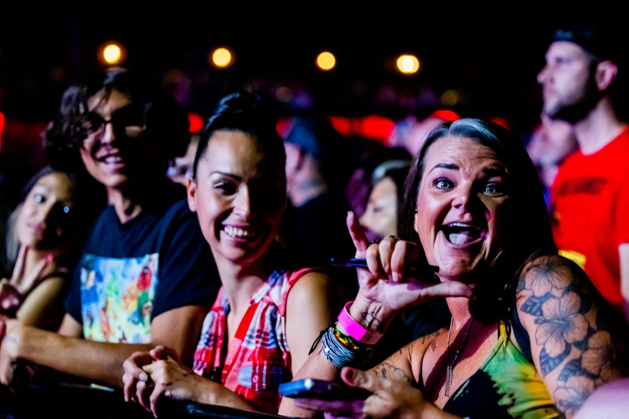 Live event crowd enjoying show - Dmaaya Events